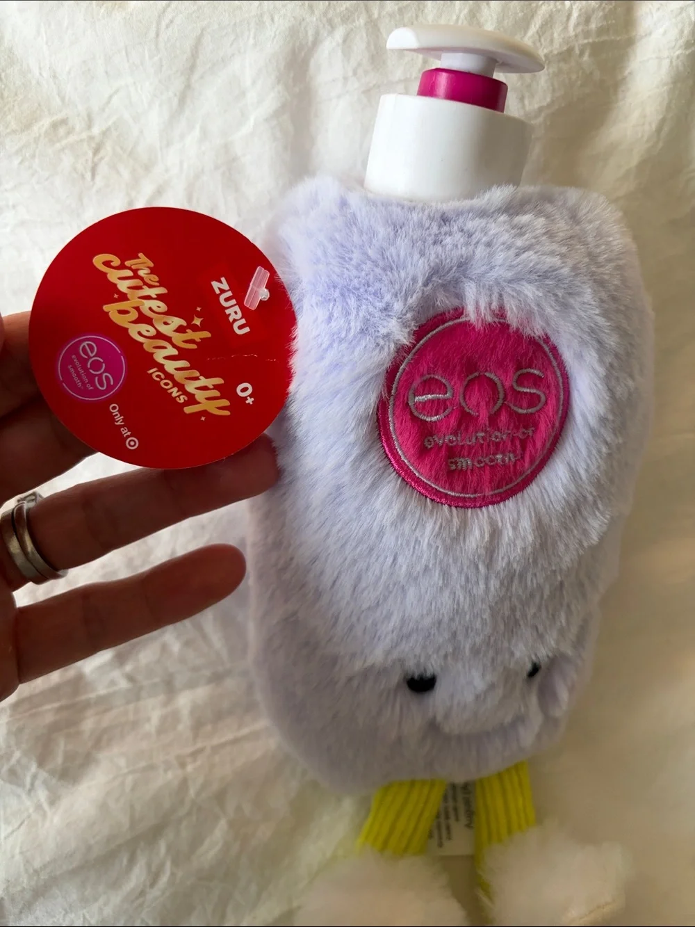 eos Zuru plush stuffie NWT